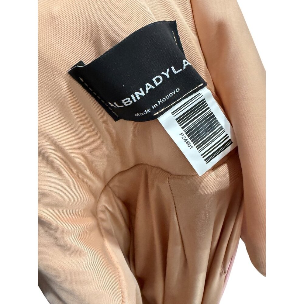 Albina Dyla Blush Gown - Picture 3 of 3